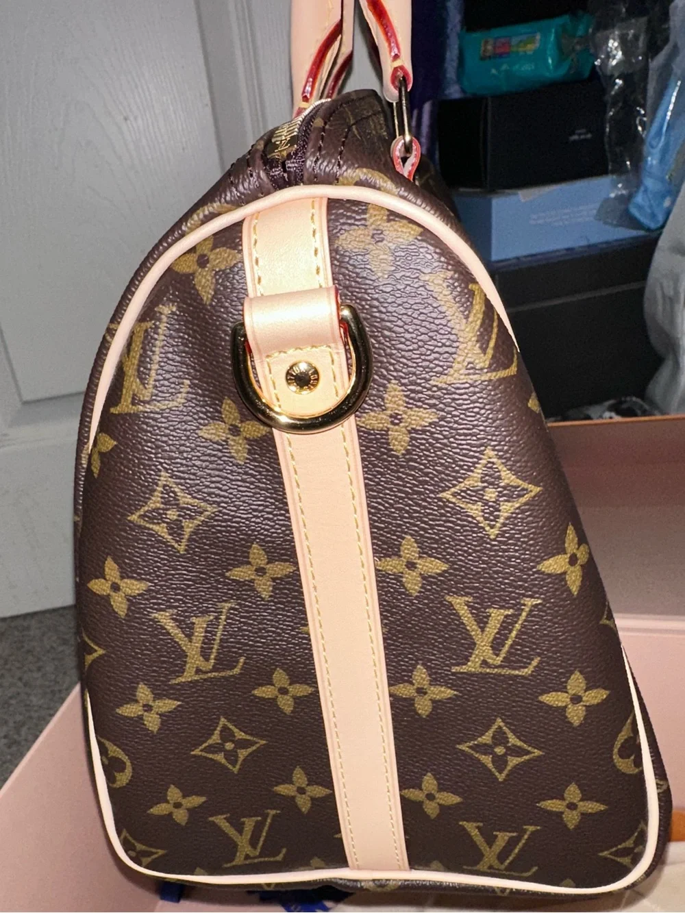 Customized Louis Vuitton Speedy 30 Bandoulière